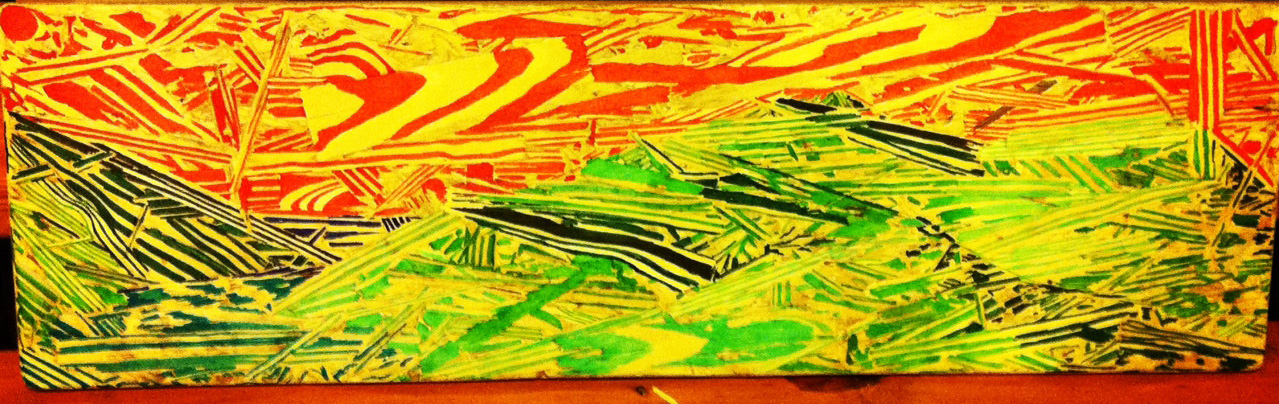 Particle Board Landscape 1