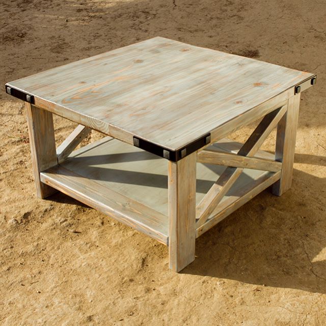 Finished this custom coffee table the other weekend. First time notching out crossmembers, was actually easier than anticipated. First and last shot are final finish; along with stained and unfinished. I ended up fabricating the corner brackets and f