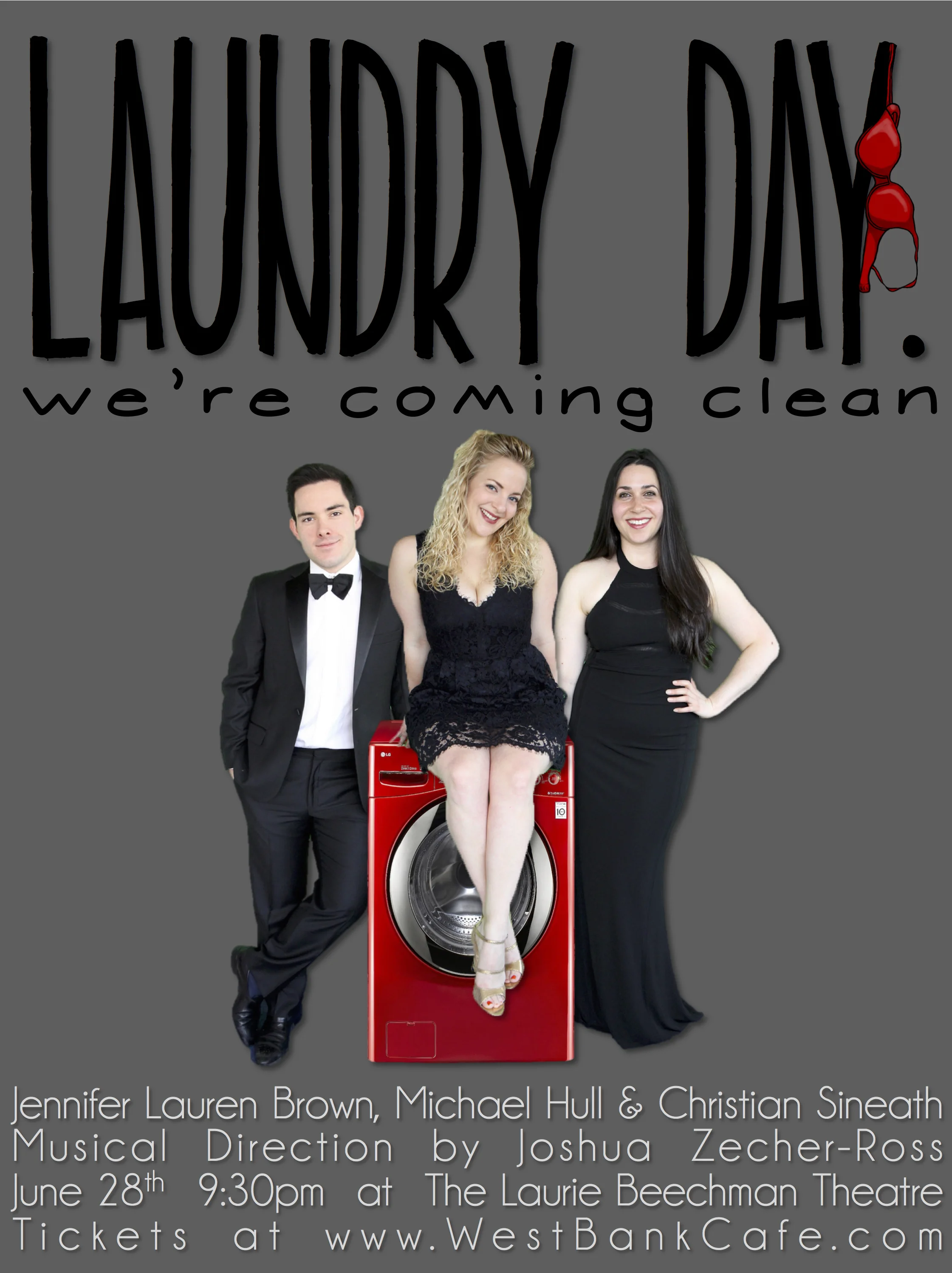 Laundry Day: We're Coming Clean poster at The Laurie Beechman Theatre