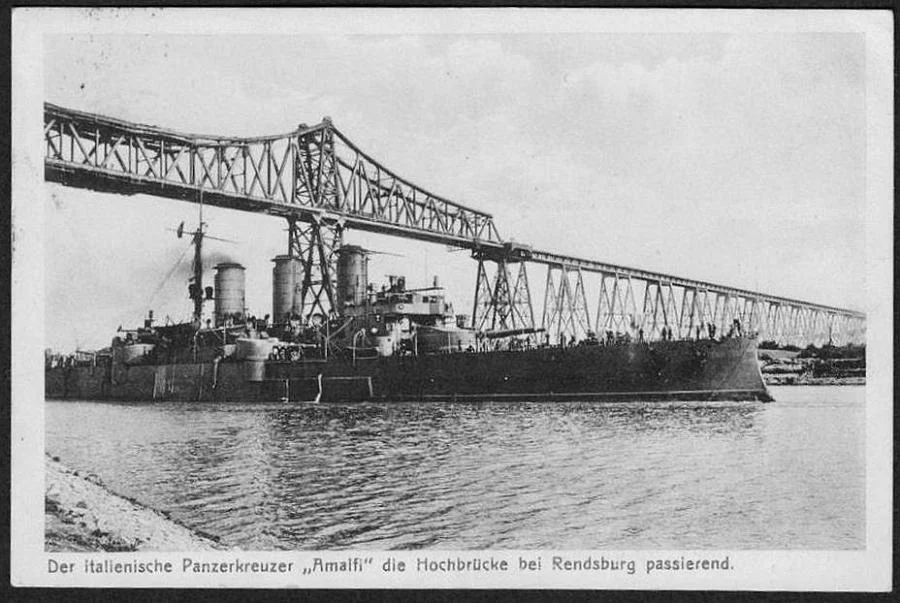 S.S. Amalfi of the Hamburg-America Line
