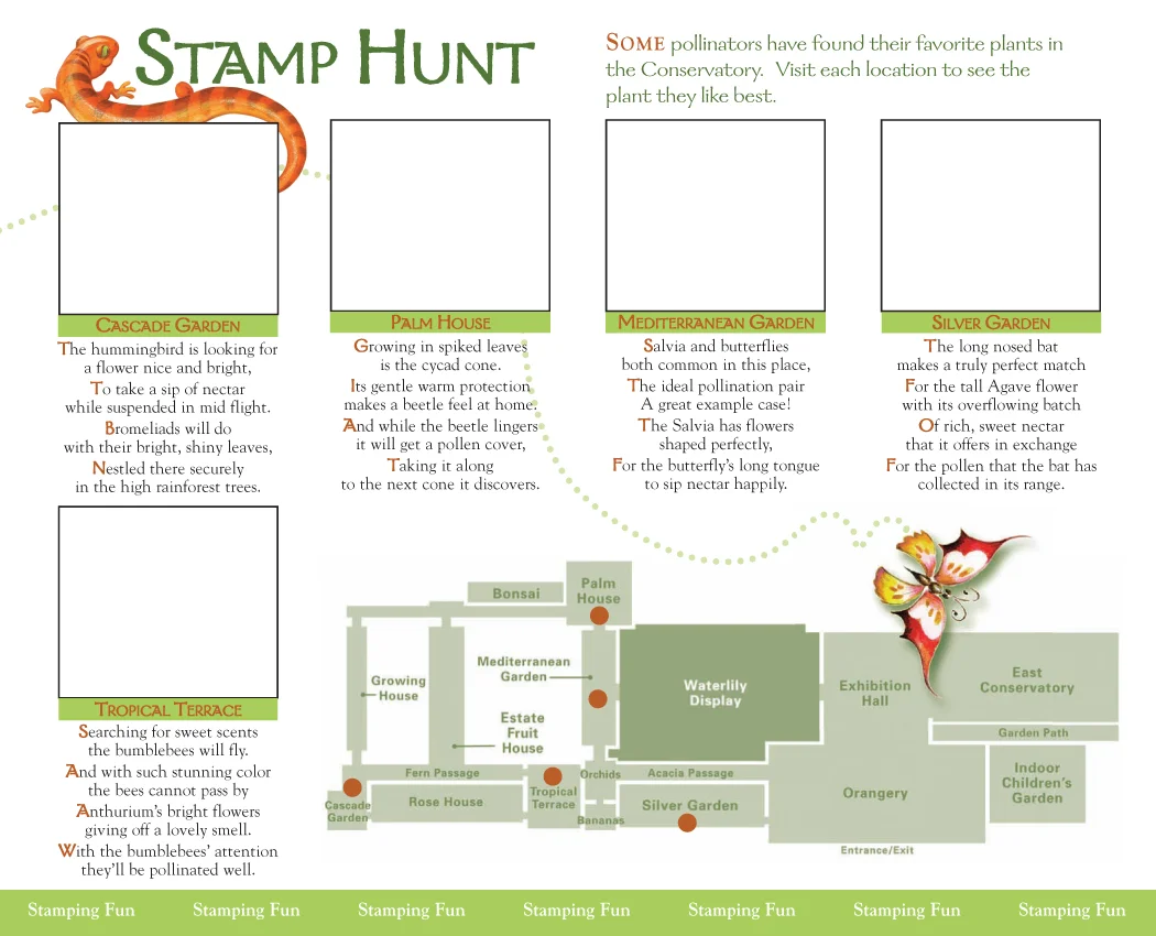 Longwood Gardens Map and Guide for Children