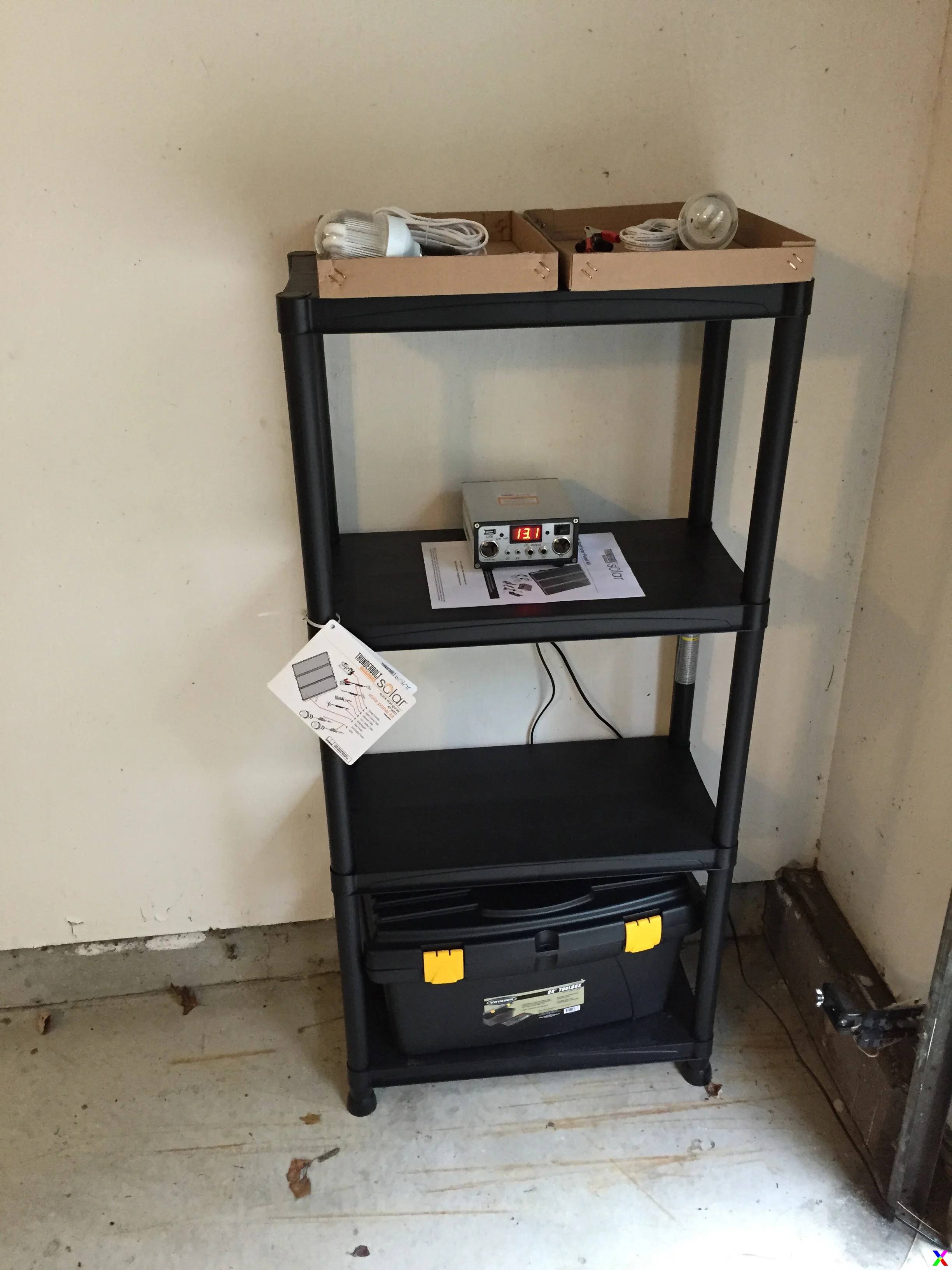 Harbor Freight Solar Kit - My First Project