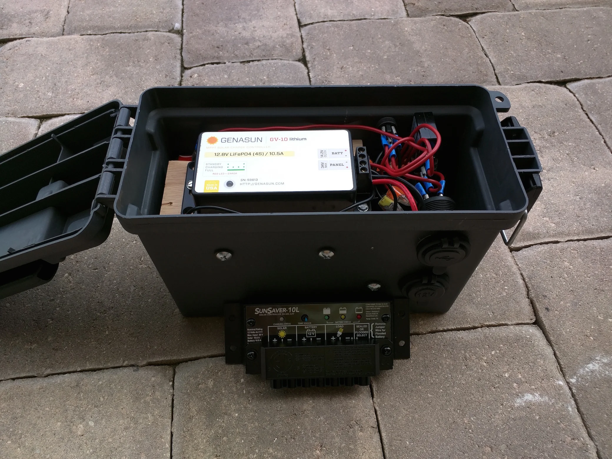 Solar Ammo Box Generator - LiFePO4 update!