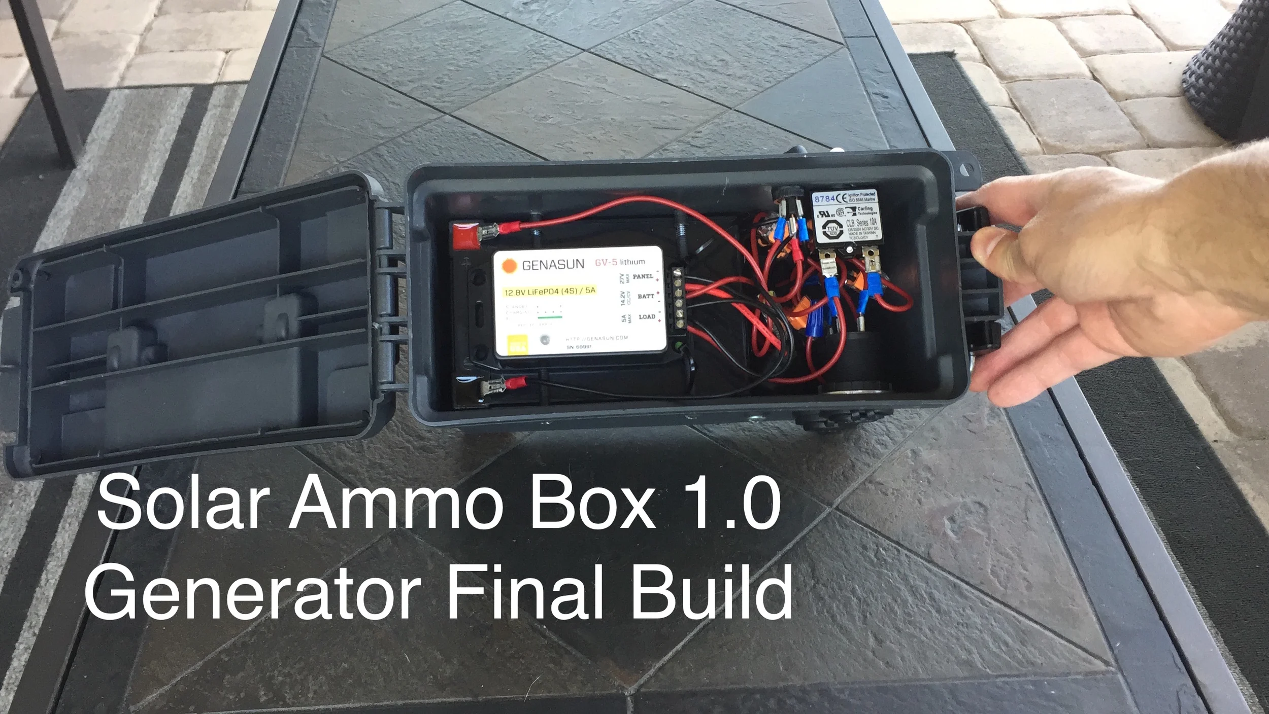 SOLAR AMMO BOX GENERATOR 1.0 FINAL BUILD
