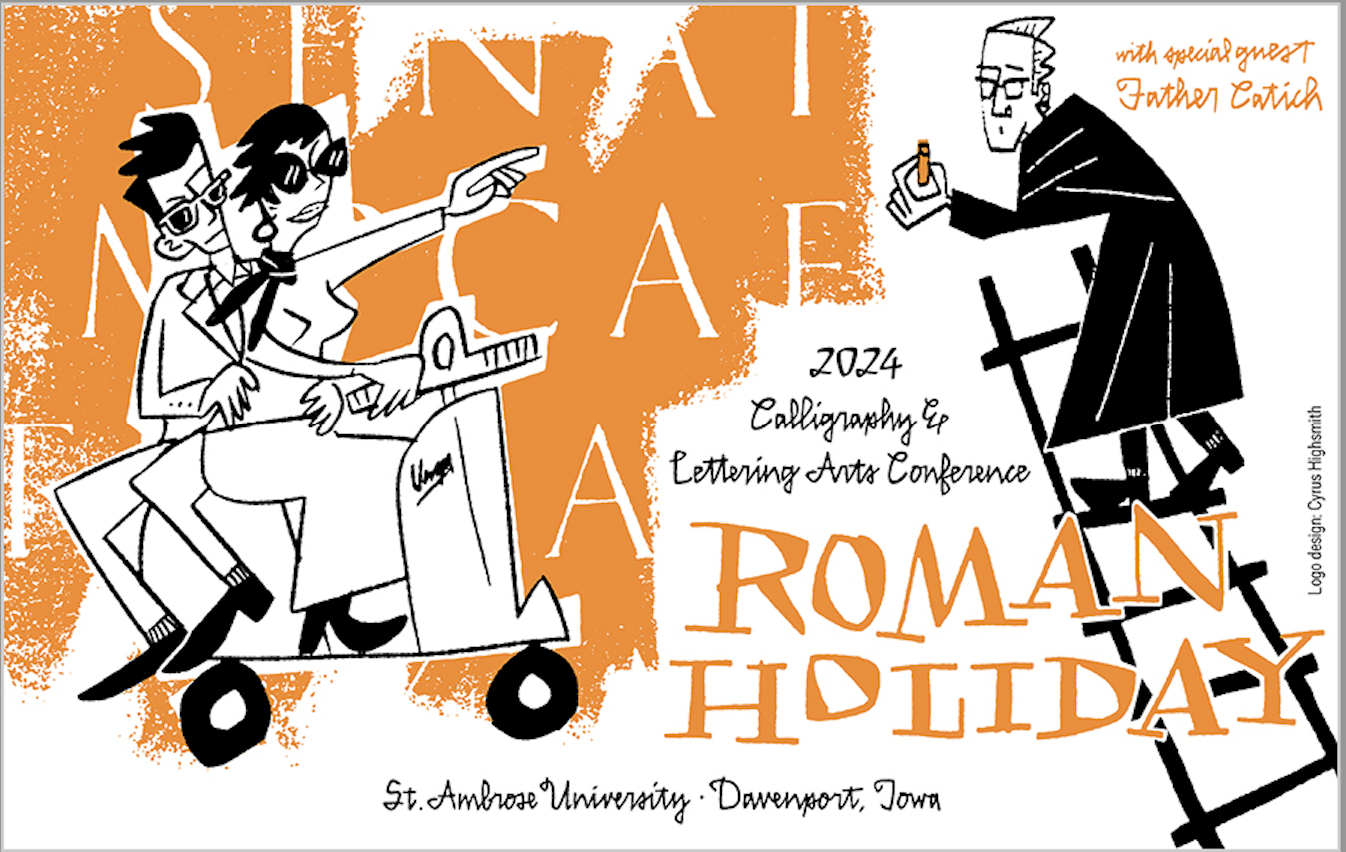 Roman Holiday | 2024 Calligraphy &amp; Lettering Art