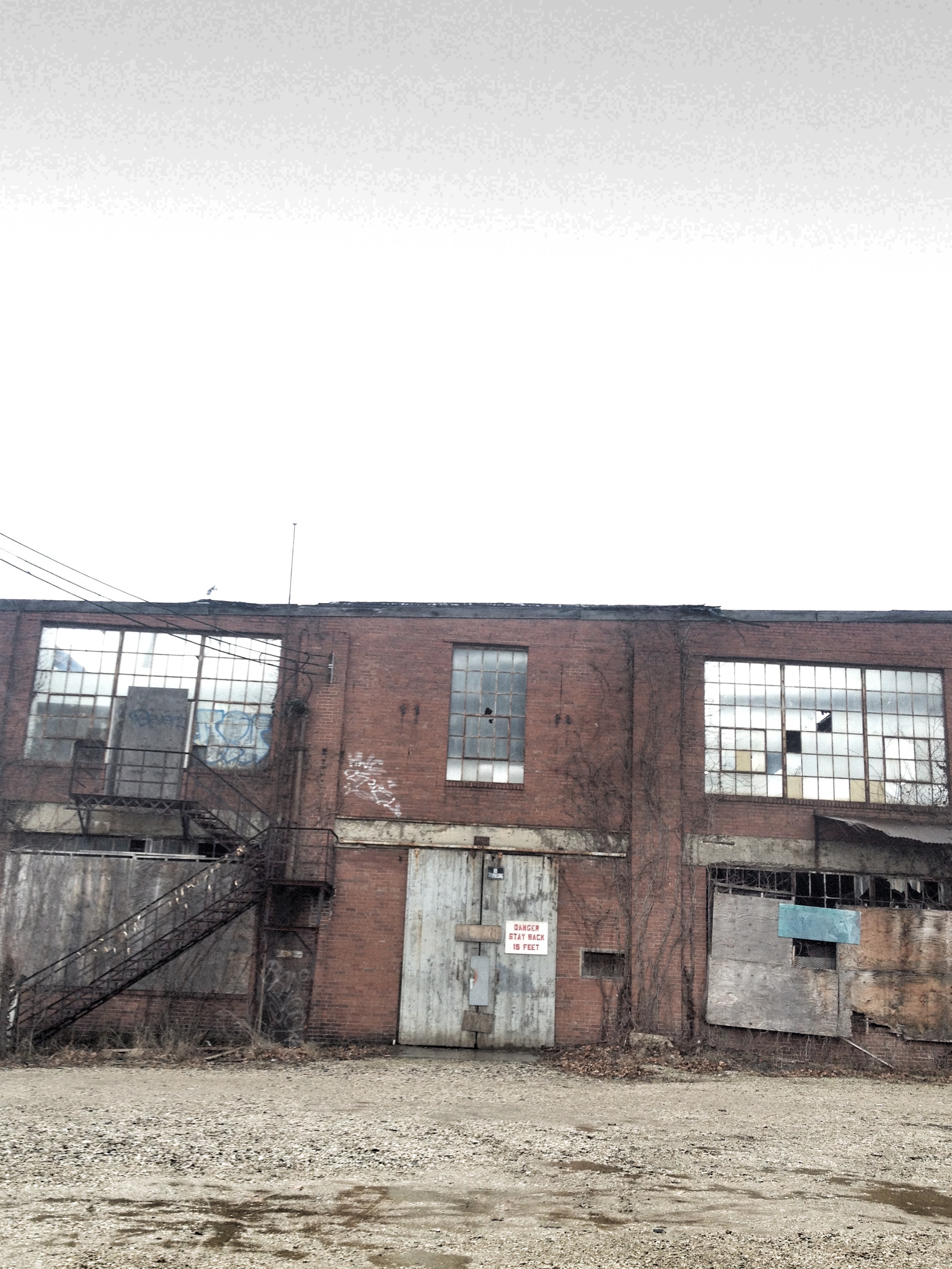 The outside of the location I had shot in previously.