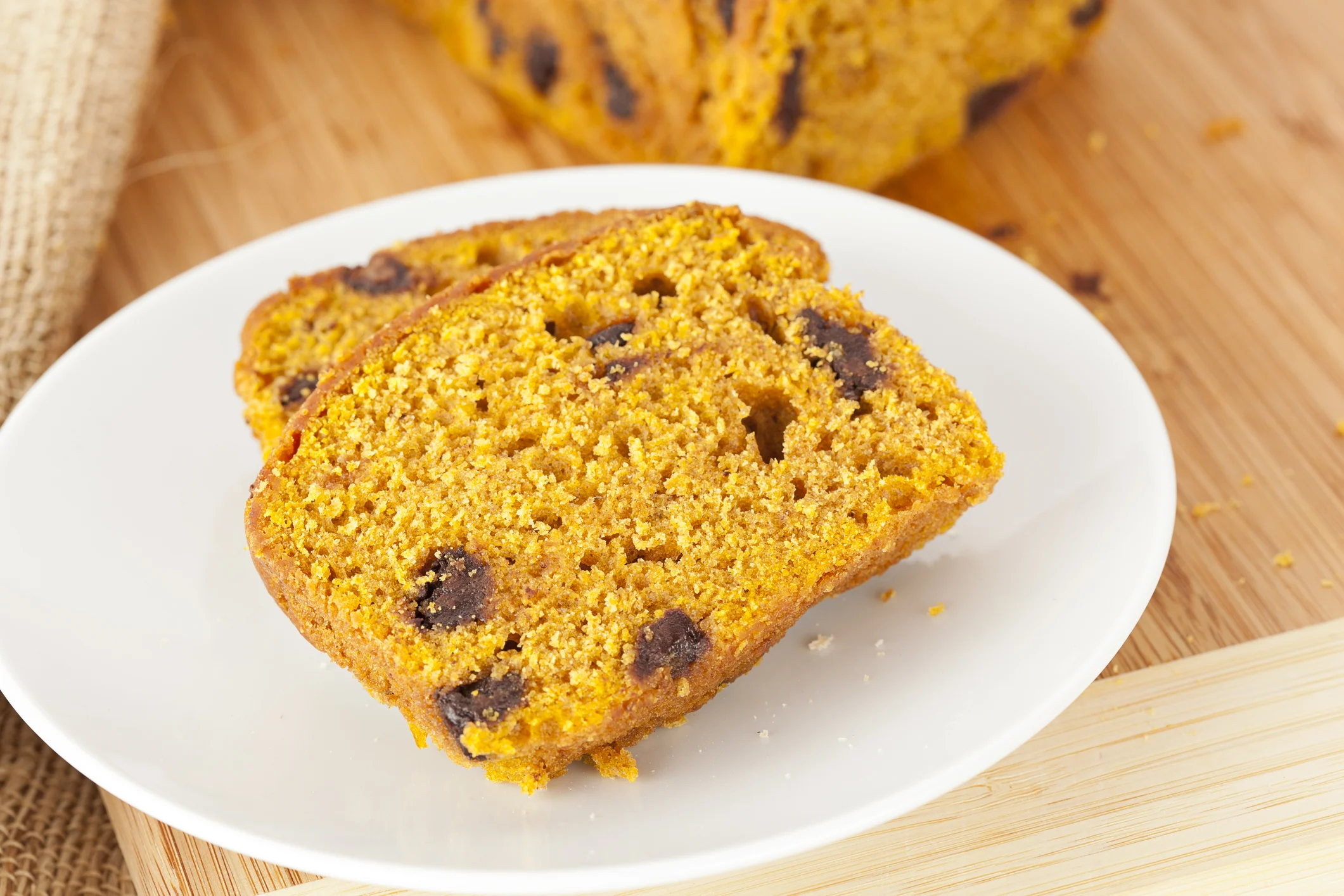 Pumpkin Chocolate Chip Bread