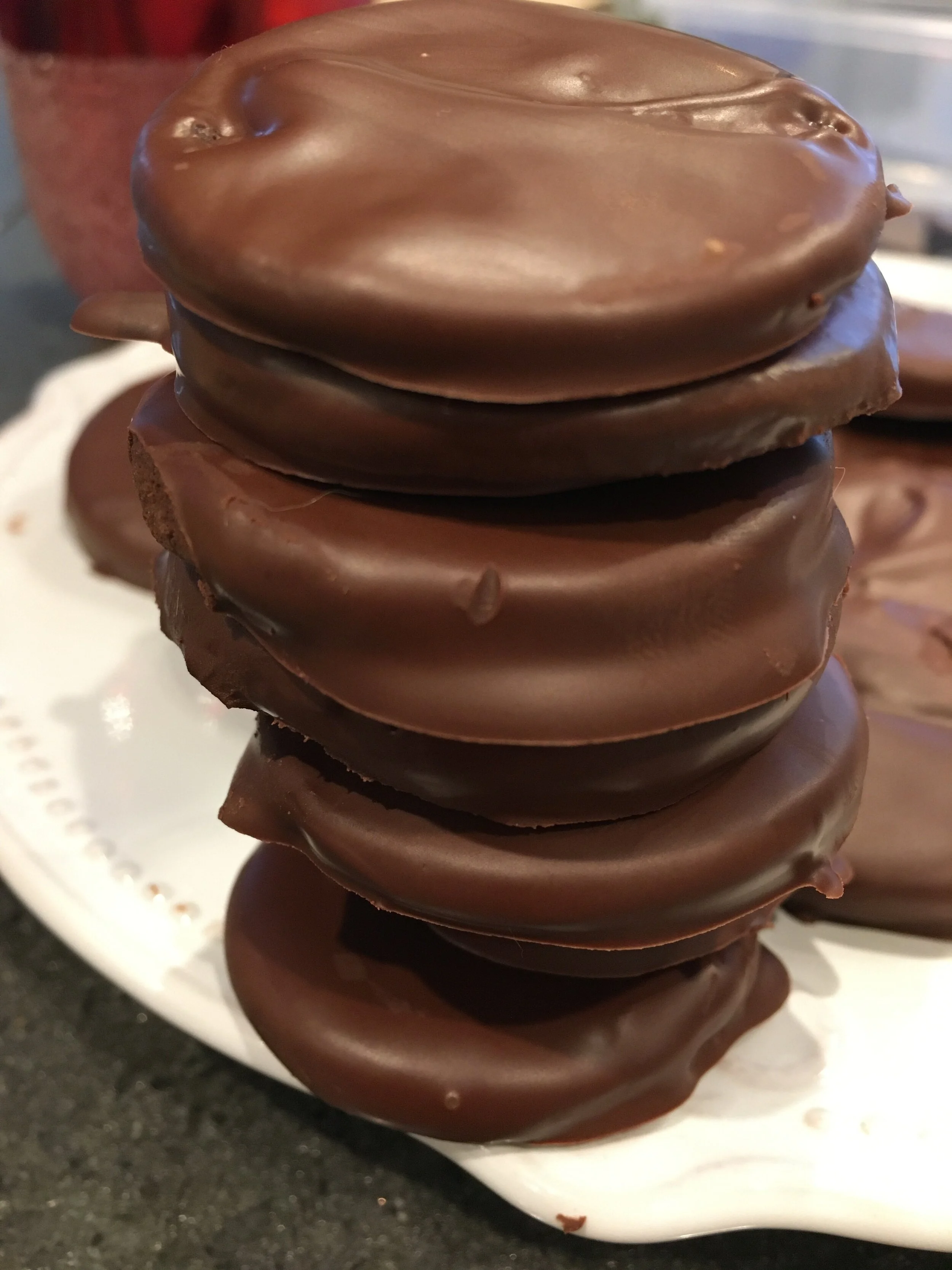 Gluten-Free Chocolate Peppermint CBD Cookies