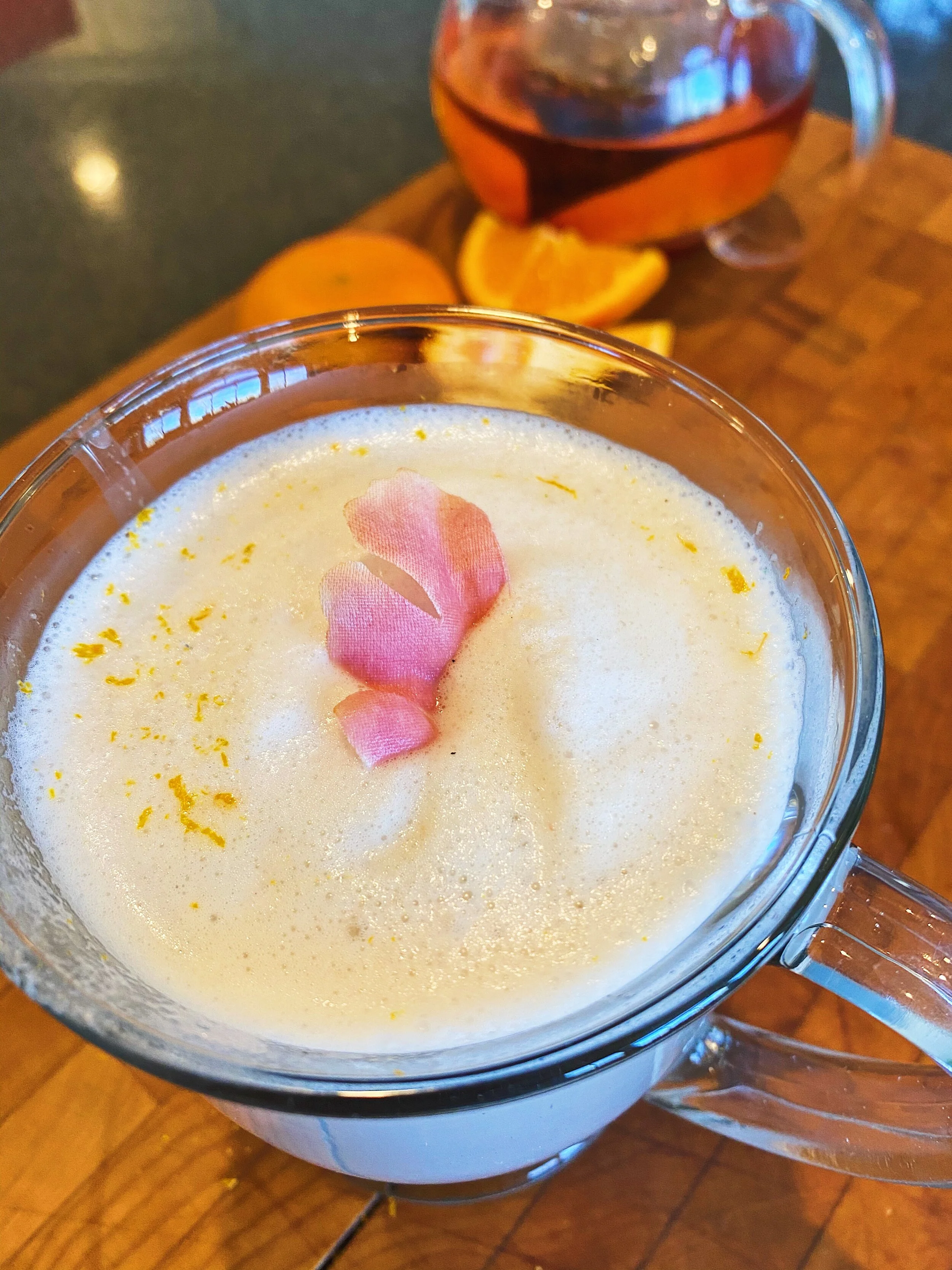 Mountain Rose Herbs + Orange Hibiscus Latte Recipe 