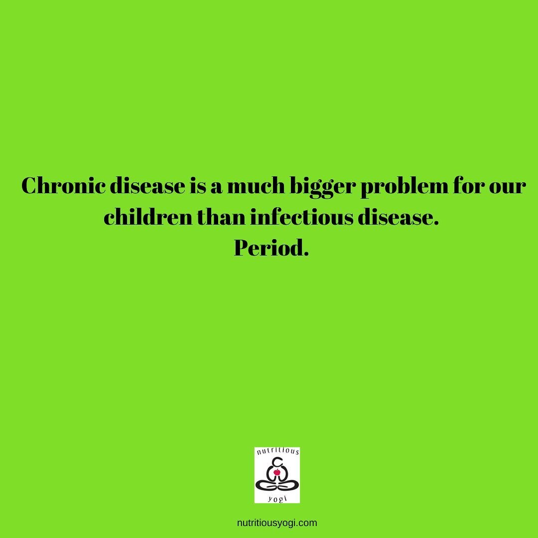 25% (and counting) of children ages 2-8 suffer from chronic disease. (Asthma, allergies, eczema,  NAFLD (non alcoholic fatty liver disease, metabolic disorders, along with anxiety &amp; depression are not problems that just fall out of the sky nor do