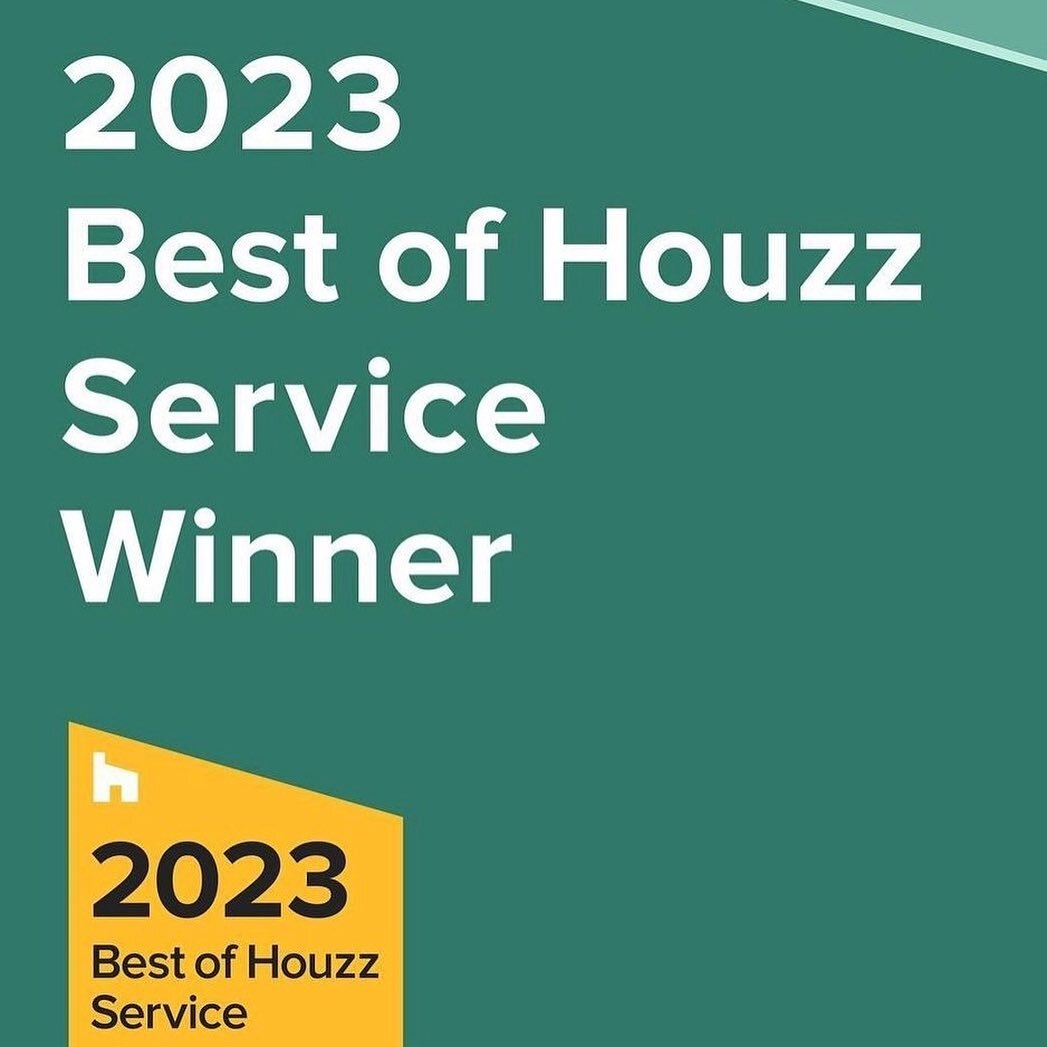 Thrilled that we won best of Houzz for 2023! We truely go above and beyond for every client and treat every home as if it were our own. It&rsquo;s such an honor to be recognized in the best of service category 😍 sharing some in progress snippets fro