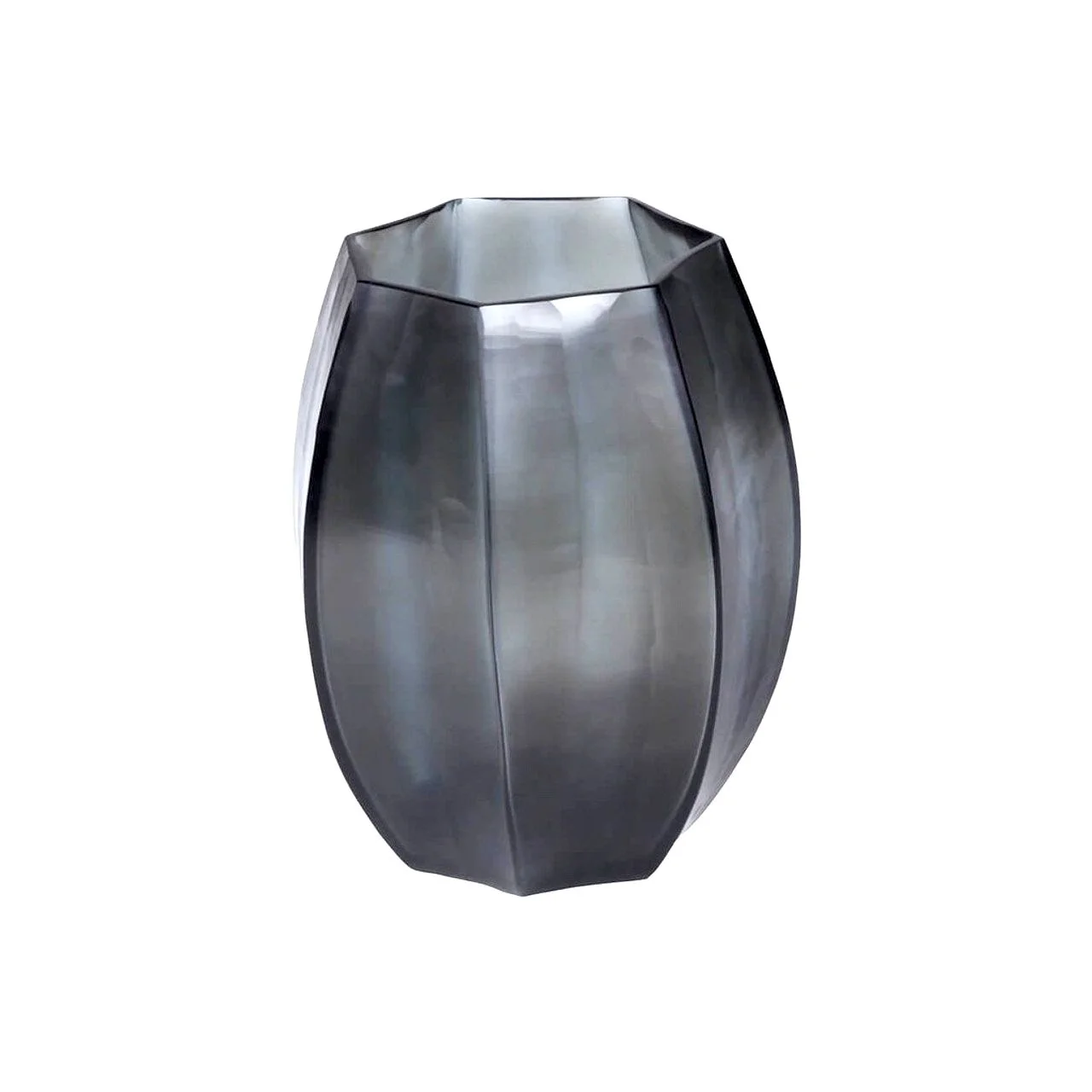 Sculpted Vase Indigo