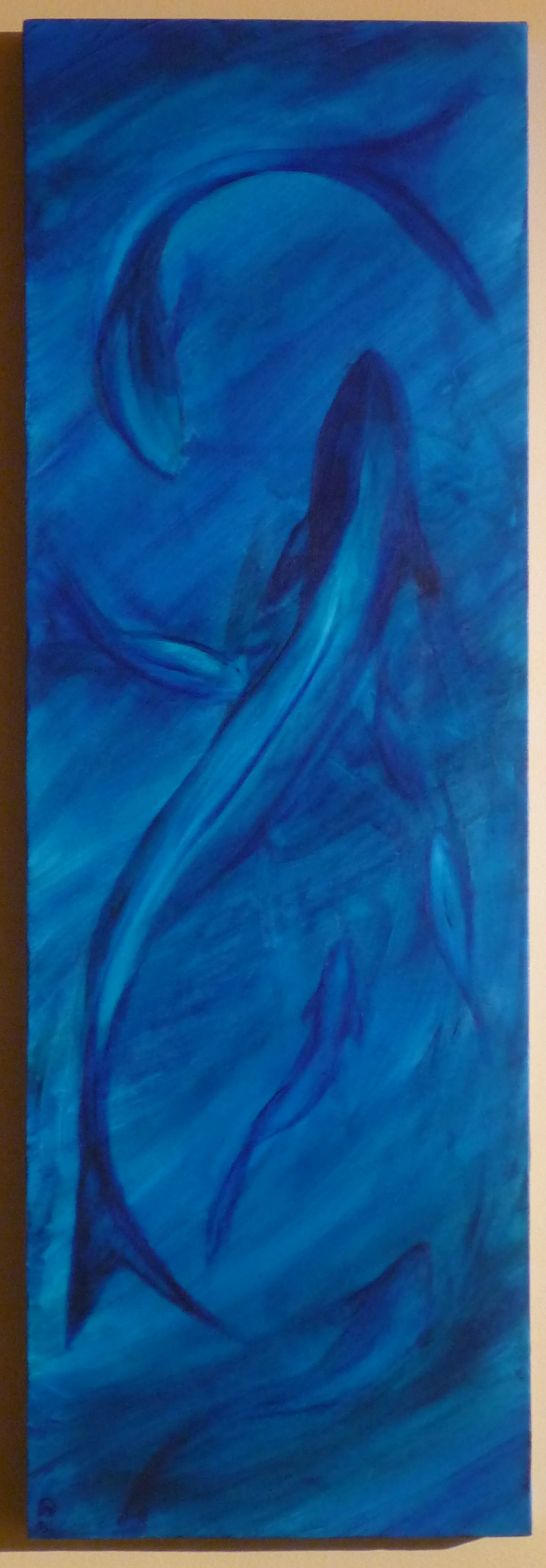 Rising, 2013, acrylic on canvas