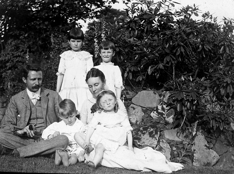 The Nettlefold family who built the house