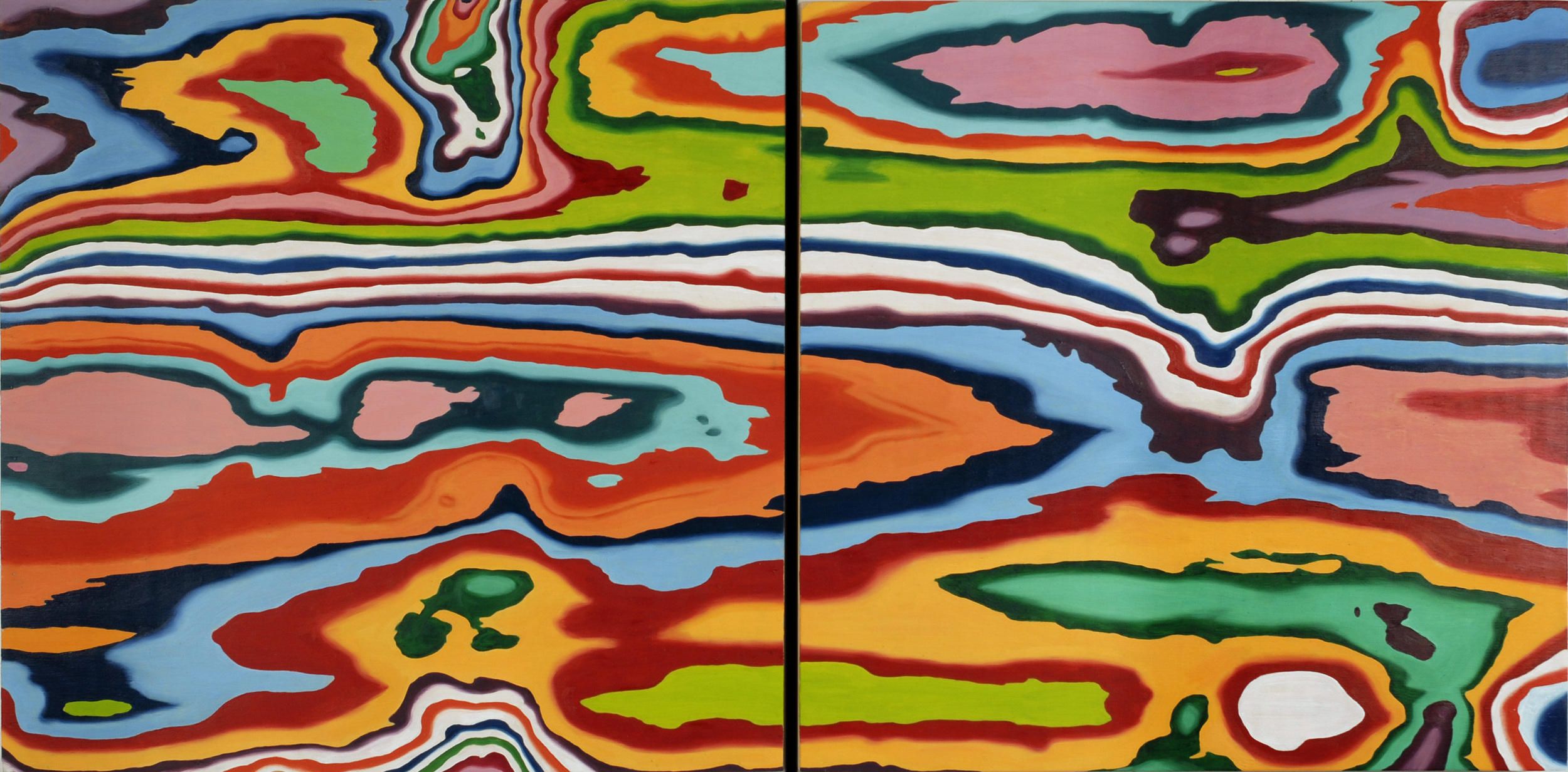 Large Diptych, 2005