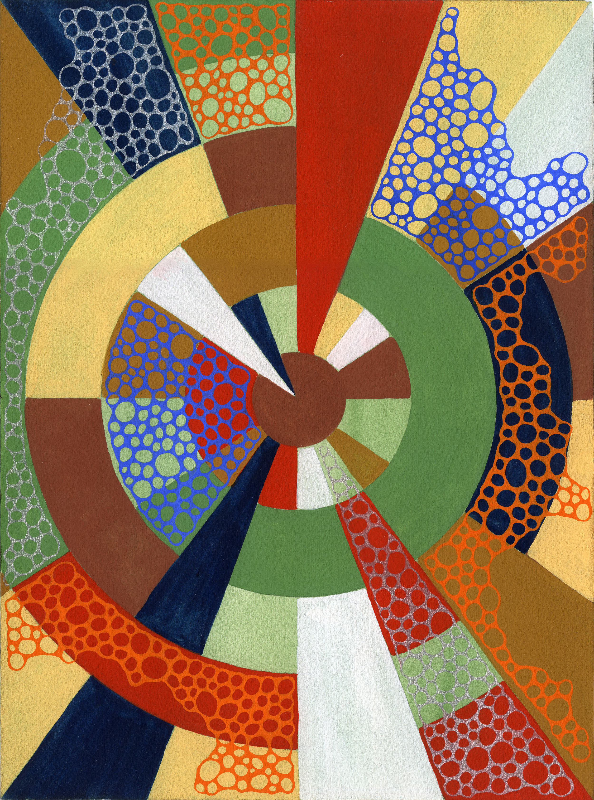 Untitled 012615 Homage to Sonia Delaunay