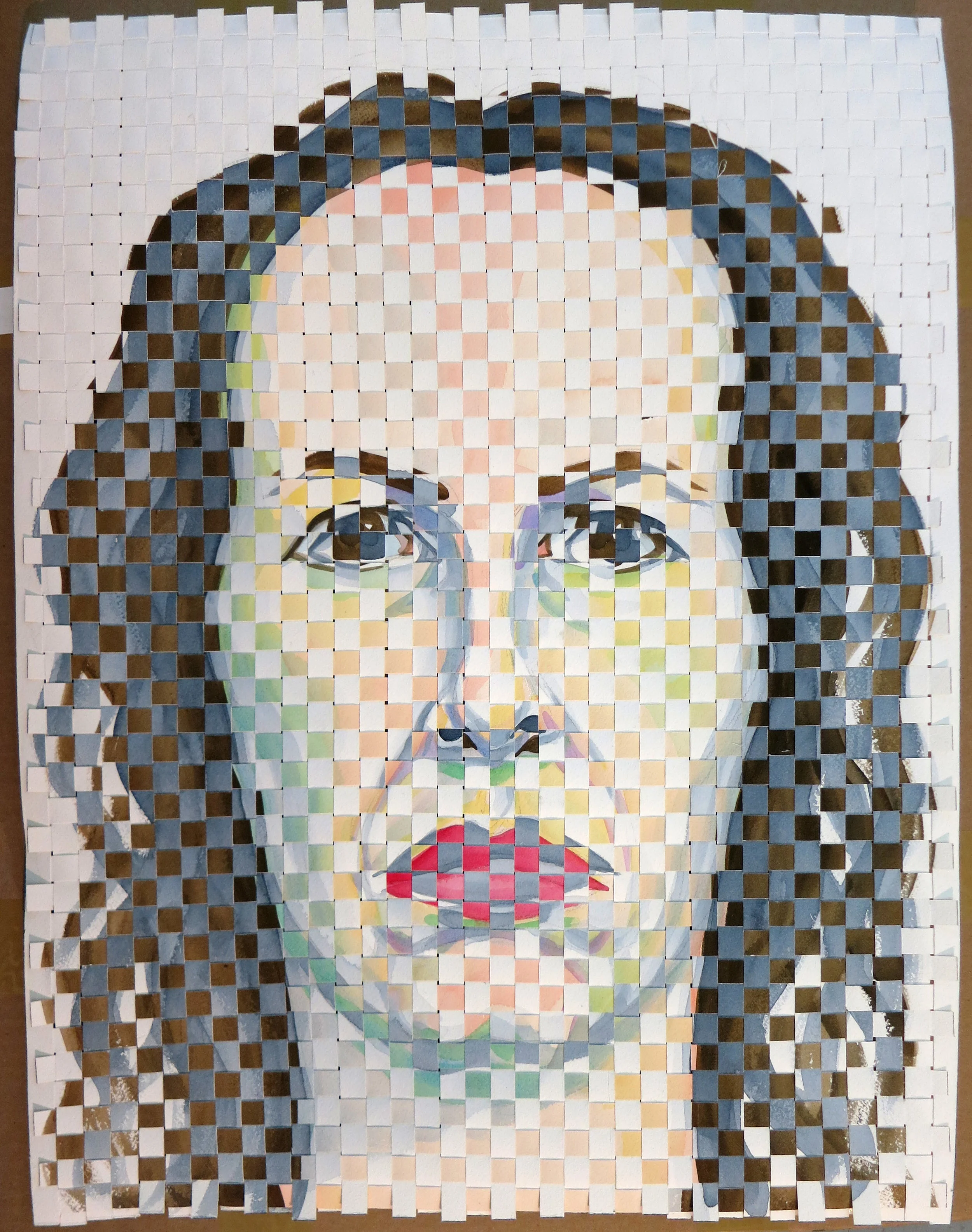 Woven Self-Portrait: mono/duo