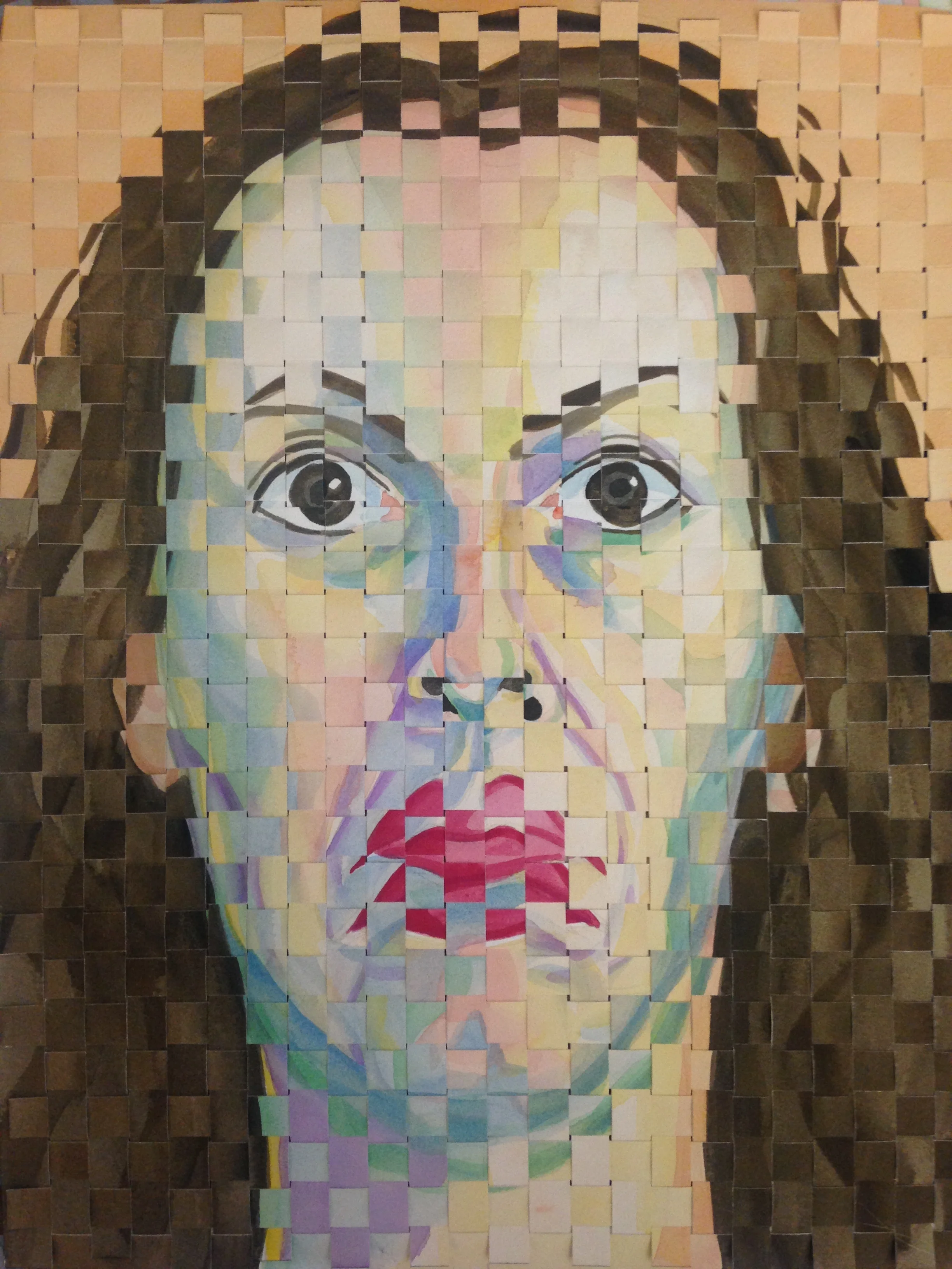 Woven Self-Portrait 030417