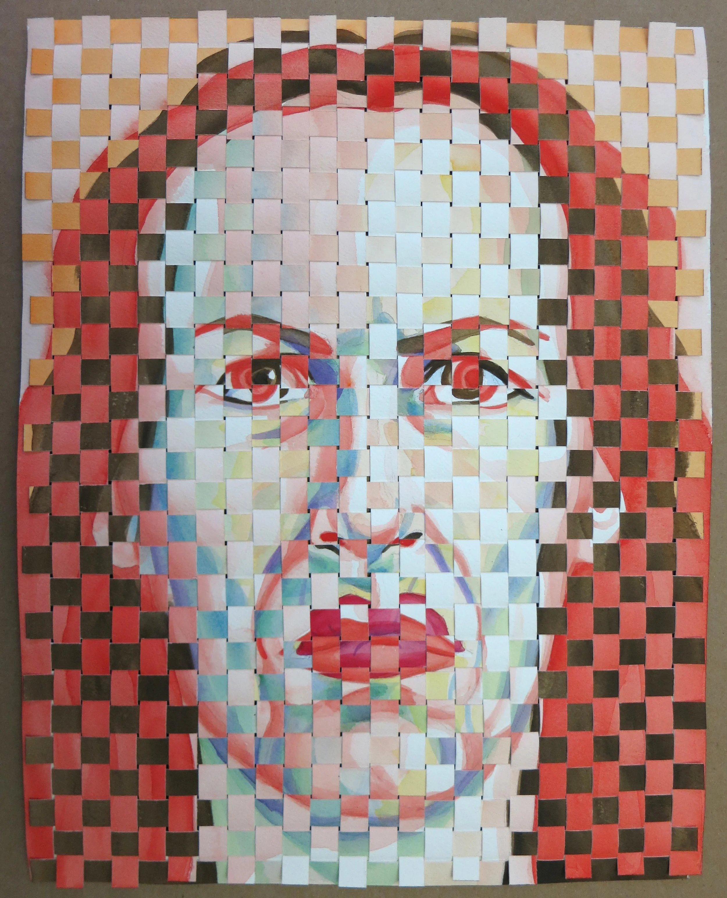 Woven Self-Portrait