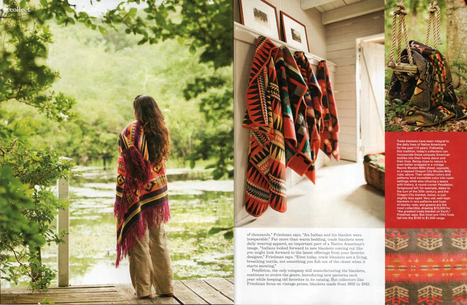Country Home Magazine redesign, feature