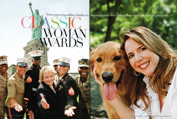 Classic Woman Awards Photography, Traditional Home Magazine