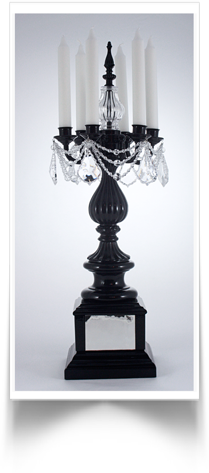 Making the world a little more fabulous, one candelabra at a time.