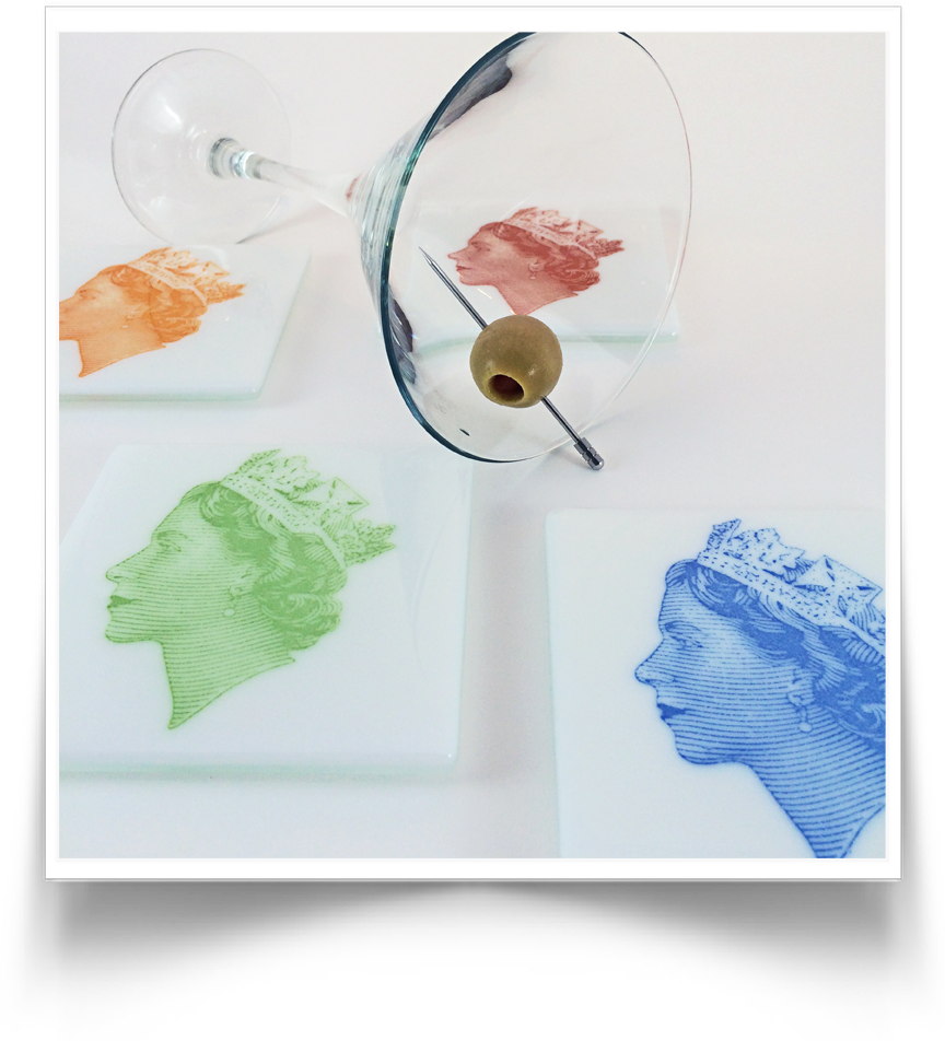 Queen Coasters