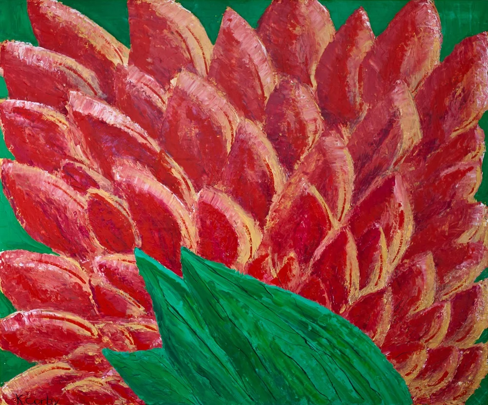 30" x 36" Acrylic on Canvas | Private Collection