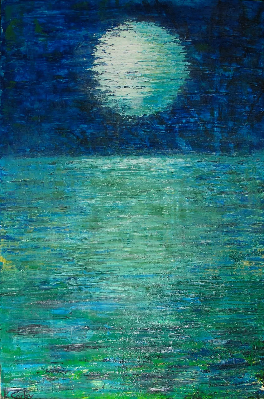 36" x 24" Acrylic on Canvas | Private Collection