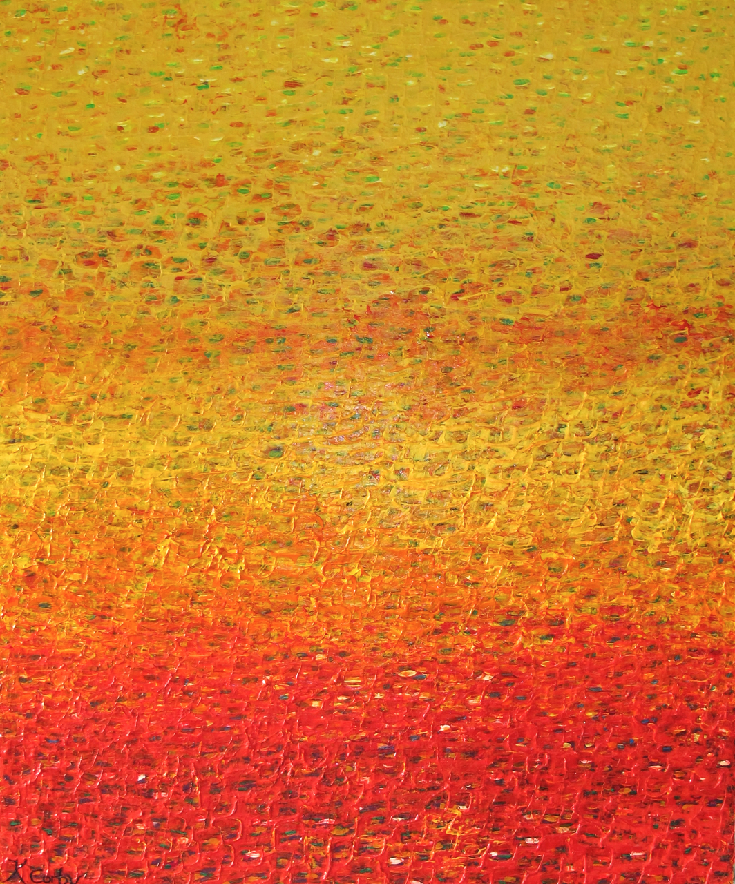 Soleil | 36" x 30" Acrylic on Canvas | SOLD