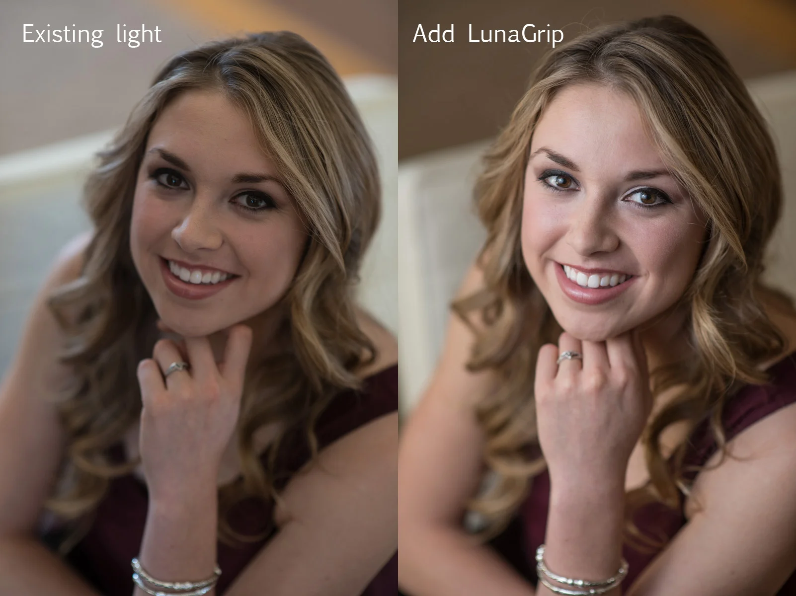 a simple before and after comparison