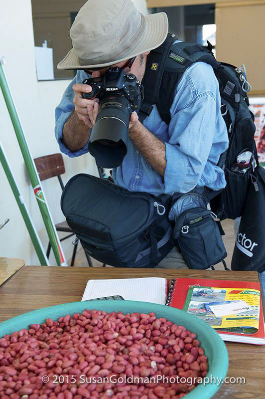 When photographing peanuts, you have to be on your A-game. FH helping the local community start a peanut factory, providing jobs and income. 