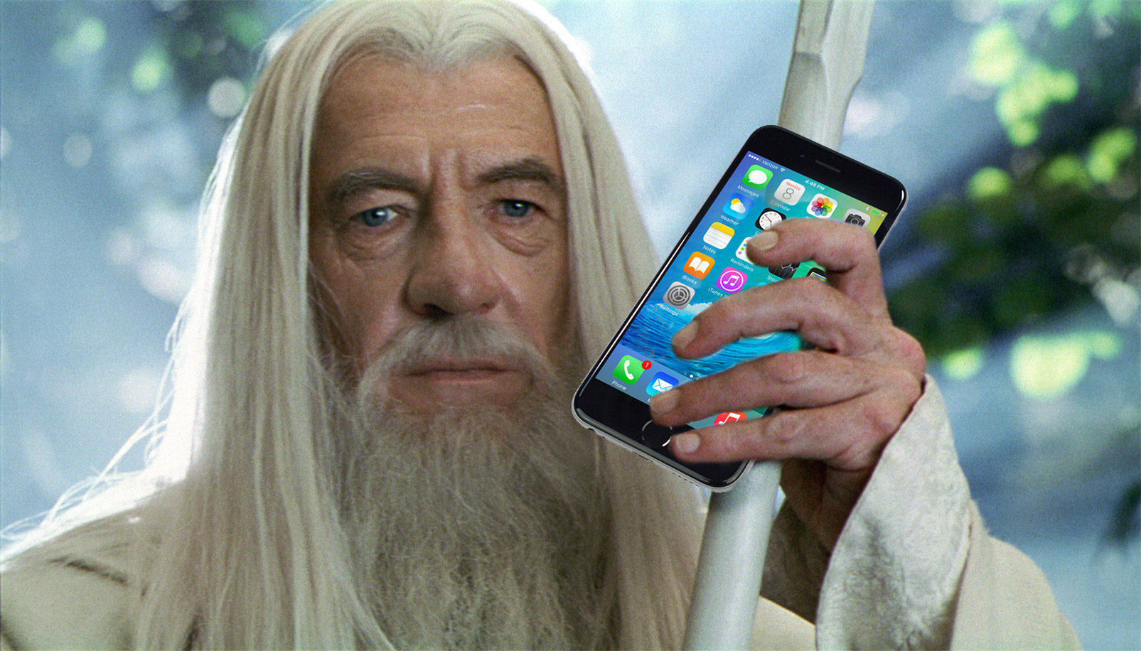 Gandalf with iphone.jpg