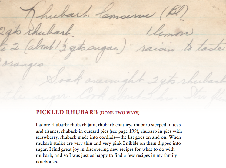 An excerpt from Pantry and Palate , coming soon to a bookstore near you...