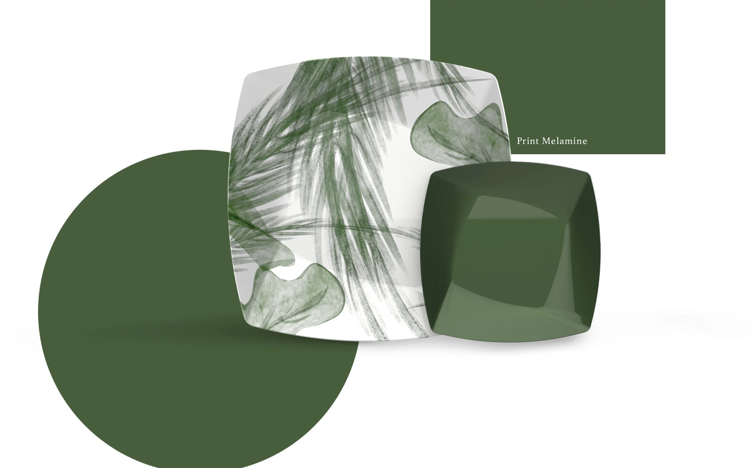 TWIST PLATES PALM Print Melamine  .jpeg