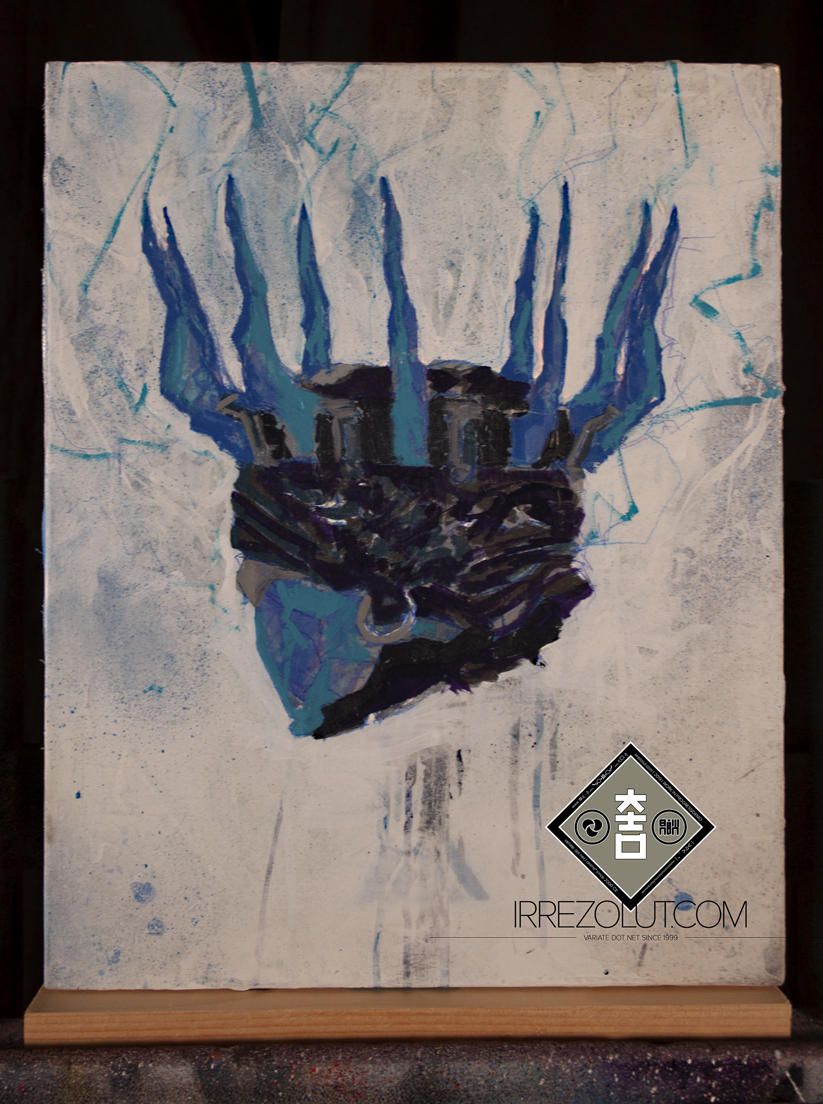 Crown of Tempests (WIP - June 5 2019) - few layers added - base layers/colors defined