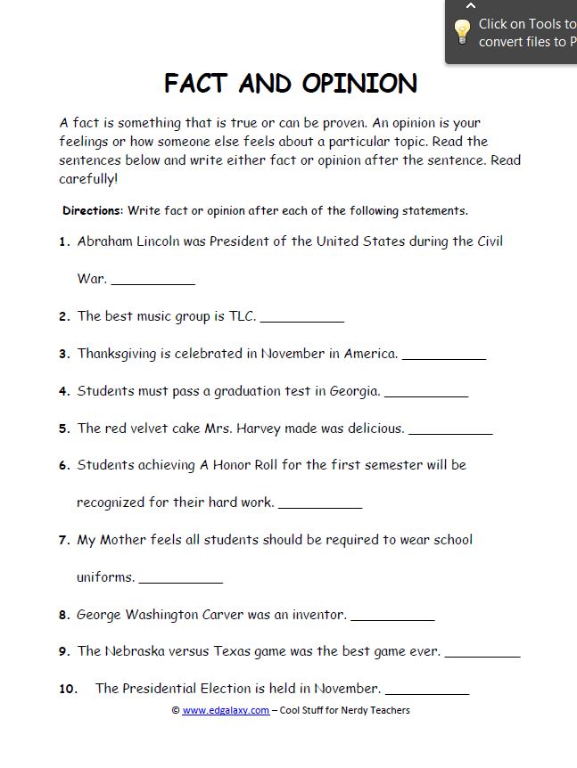 fact-and-opinion-worksheets-for-students-edgalaxy-teaching-ideas