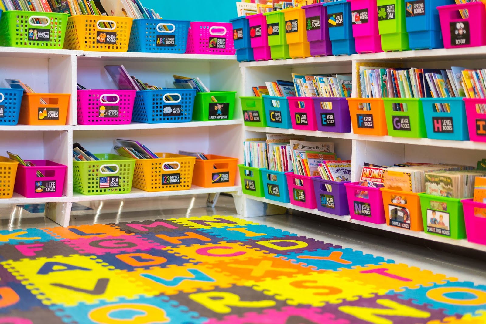 Knock them out with color and labels