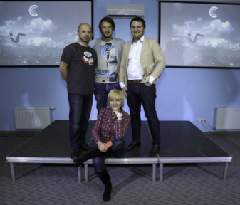 Speakers for the #KyivFTW event. Ukraine