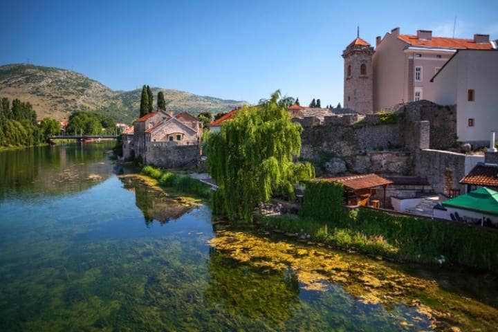 The picturesque southerly city of Trebinje, which is surrounded by vineyards and independent wineries CREDIT: MAXIM MALEVICH - FOTOLIA/MALEWITCH