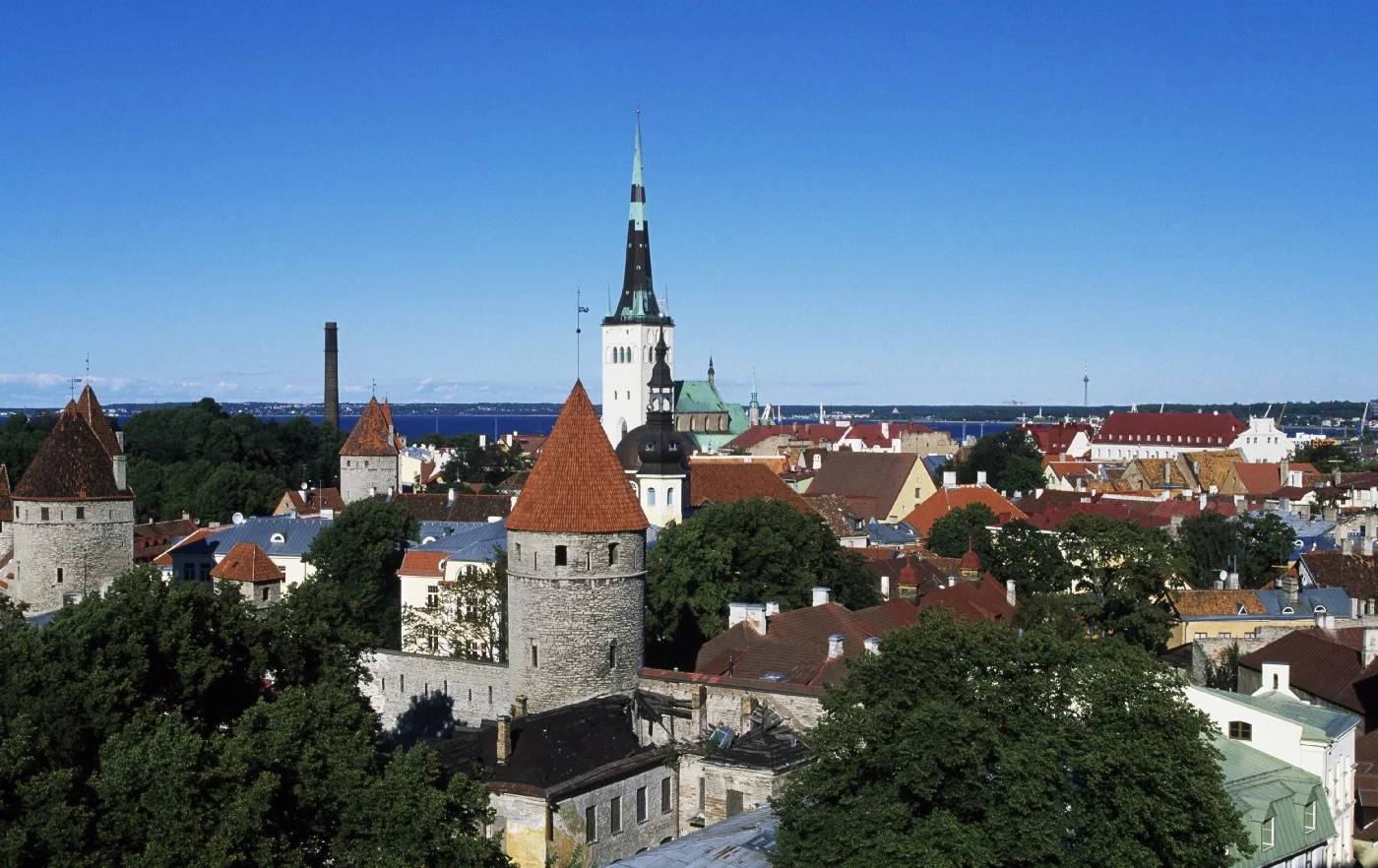 The Medieval Old Town of Tallinn, Estonia. Photo: DEA/De Agostini/Getty Images