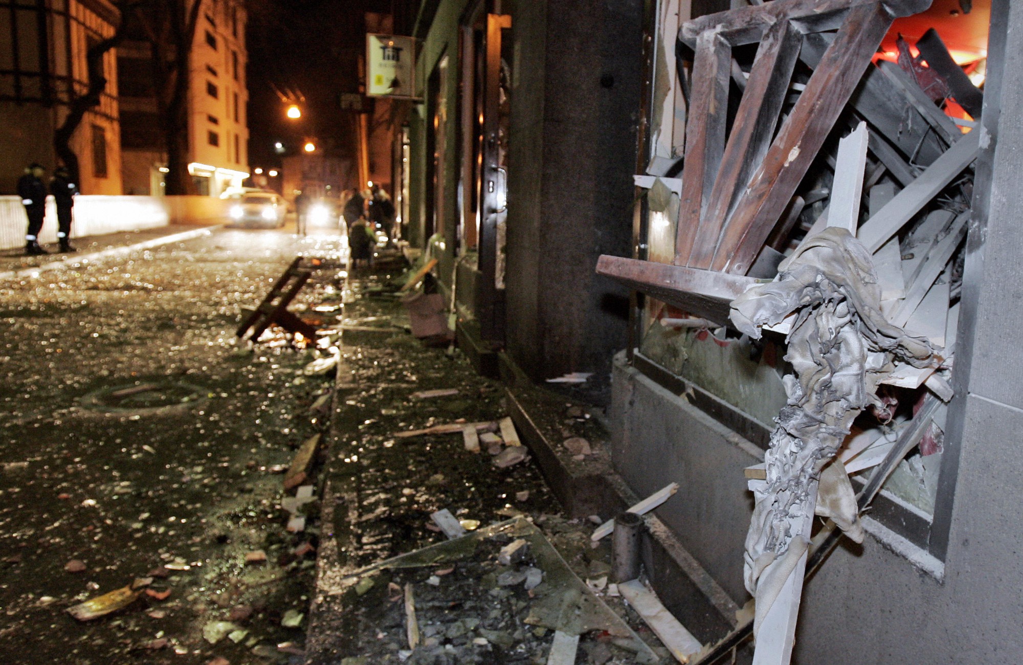 Bronze Soldier Riots, Tallinn, Estonia 2007. Photo: STRINGER/AFP/Getty Images