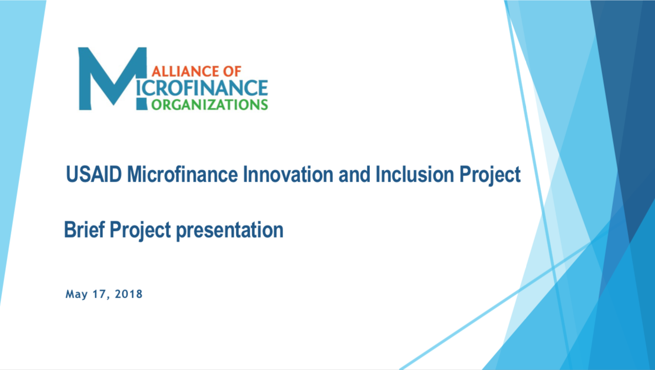 USAID Microfinance Innovation and Inclusion Project