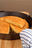 Cornbread in Skillet