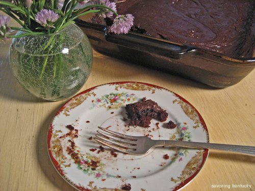 Western Chocolate Sheet Cake