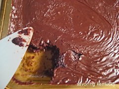Western Kentucky Chocolate Sheet Cake Meets Slicer