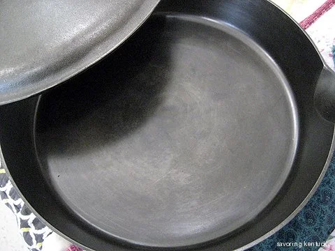 Heritage Cast Iron Skillet from Jim Nance's collection