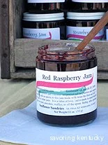 Sunflower Sundries Red Raspberry Jam, Kentucky