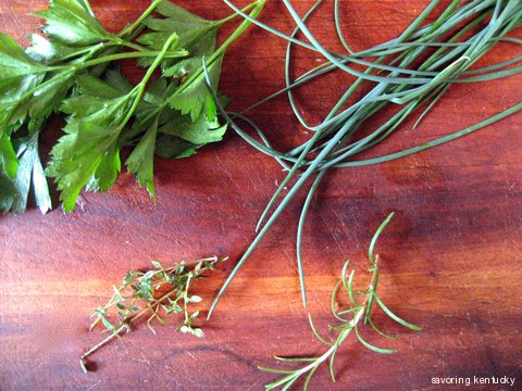 Campsie garden herbs
