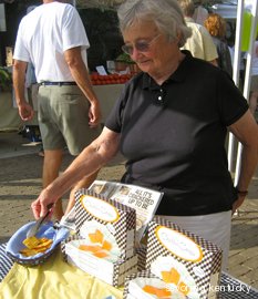 Nancy of Nancy's Fancy Cheddar Snaps, Lexington, Kentucky